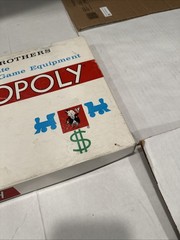 VTG 1961 Monopoly Board Game Parker Brothers 99% Complete Original RARE READ