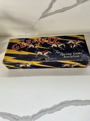 Vintage Gee-Wiz Racing Game No.40 Wolverine Supply w/ Box Horse Race Toy