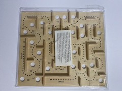 NEW Sterling Games 3 in 1 Labyrinth Wooden Maze Game. 12 3/4 x 11 1/2 inches