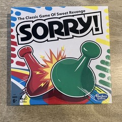 Hasbro Sorry! Board Game Complete Game 2-4 Players Ages 6+ A5065