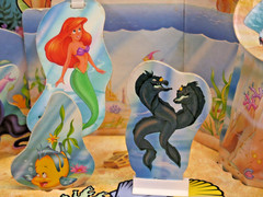 1992 Milton Bradley Disney’s The little Mermaid 3-D Board Game Complete