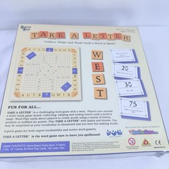 University Games Take A Letter Word Puzzle Board Game Sealed New