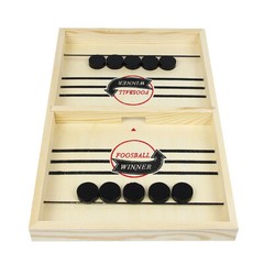 Wooden Fast Sling Puck Game Paced Table Winner Board Games For Parent-Child Toys
