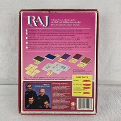 Vintage 1995 Raj Board Game Winning Moves Complete Bidding Game India Theme