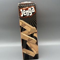 Jenga Classic Game Genuine Hardwood Blocks Stacking Tower Game For 1 Or More New