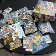King of Tokyo Board Game with Halloween & Power Up! Expansions & Promo Monsters