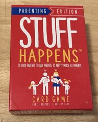Stuff Happens Parenting Edition Family Card Game Teens Misery Index Rating
