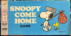 Vintage 1973 Snoopy Come Home Board Game Complete Milton Bradley