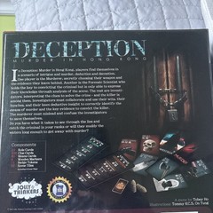 Deception Murder in Hong Kong New Mint + Sealed Board Game Grey Fox Games NEW