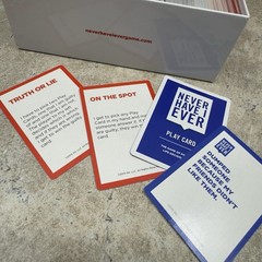 Never Have I Ever The Game of Poor Life Decisions – Drinking Game 17+ FREE SHIP