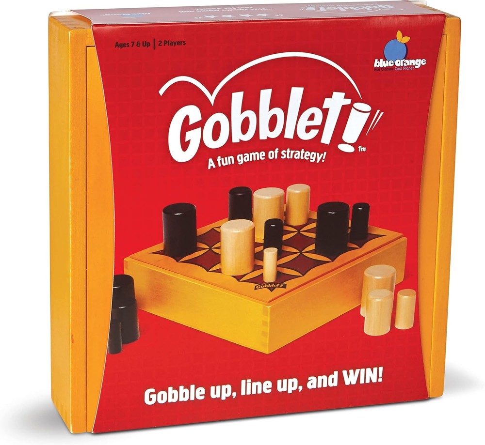 Blue Orange Games Abstract Strategy Gobblet 2 Player Board Game for Ages 7 Above