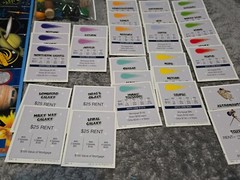 Spaceopoly Property Trading Board Game by Late For The Sky 100% COMPLETE