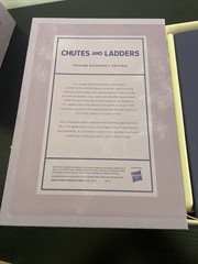 WS Game Company Chutes and Ladders Vintage Bookshelf Edition Board Game