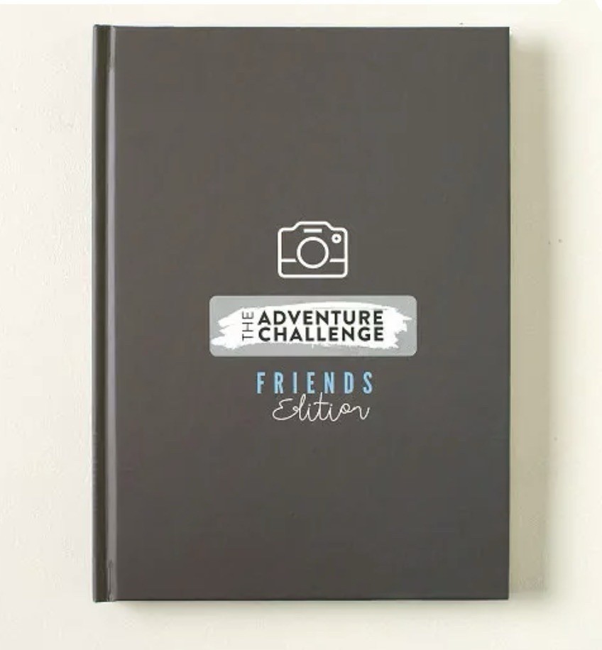 The Adventure Challenge Friends Edition Book Photo Scrapbook Fun Game Gift New!