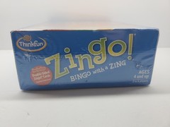 ThinkFun ZINGO! BINGO WITH A ZING! Game Kids Sealed – Box Damage