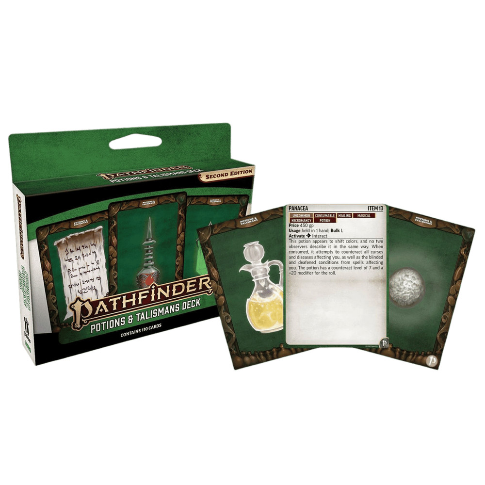 Pathfinder RPG: Potions and Talismans Deck – UNUSED !!!