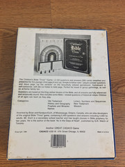 Children’s Bible Trivia Board Game Complete Vintage 1984 2100 Questions 300 Card