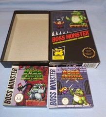 Boss Monster Collectors Box, 2 Expansions, 3 Play Mats, 1 Crown, Original Box