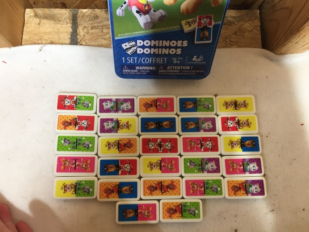 Paw Patrol Dominoes Set MISSING 1