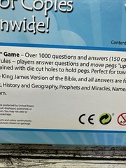 Ideal 2011 Children’s Bible Trivia Board Game Over 1000 Questions {152}