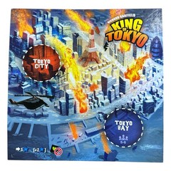 King of Tokyo Board Game Richard Garfield IELLO 100% Complete Clean