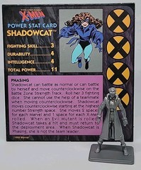 SHADOWCAT Uncanny X-Men Adventure 1994 Replacement Piece W/ CARD SUPERHERO HERO