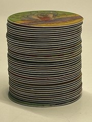 Vintage Set Of “40” LOONEY TUNES HOLOGRAPHIC TAZOS (POGS) /SABRITAS MEXICO 1994