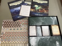 Arkham Horror The Card Game Core Game Set Original 1st Ed – COMPLETE- UNPUNCHED