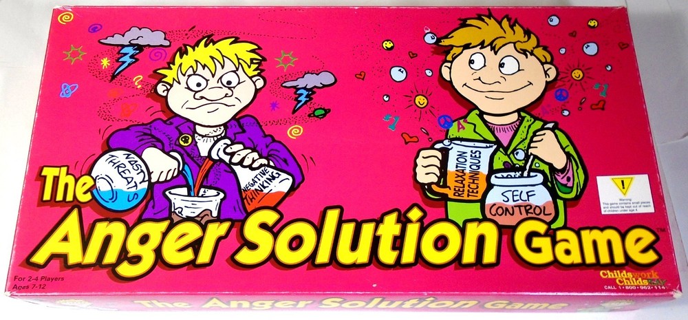 1996 The Anger Solution Game – See Description