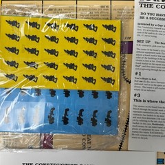 The Construction Game Very Rare 1993 Limited FIRST 2500 Made USA UNUSED