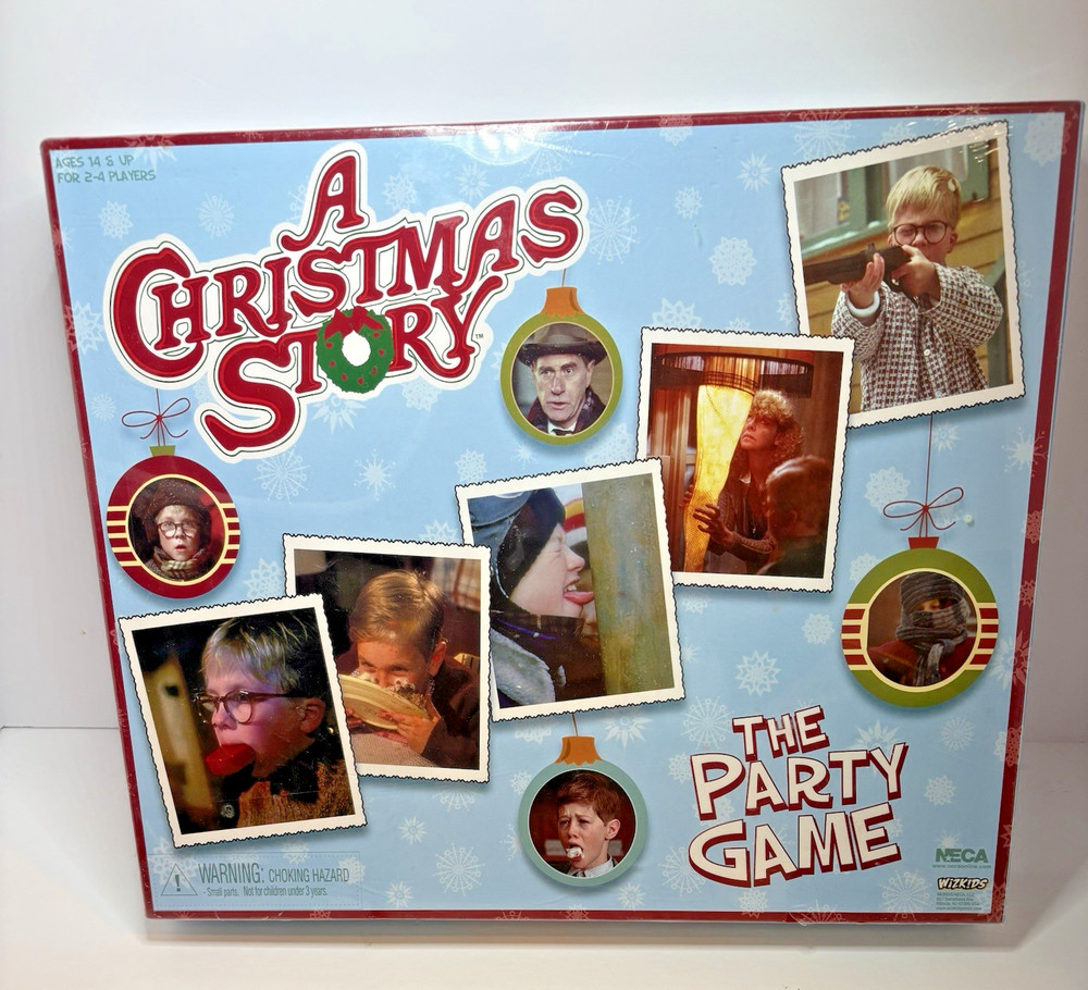 A Christmas Story The Party Game WizKids NECA Board Game New Sealed 2010