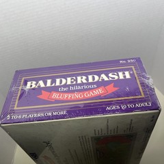 BALDERDASH The Hilarious Bluffing Board Game Vintage 1984 BRAND NEW/SEALED