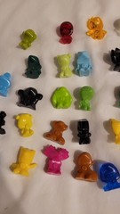 Lot 36 Gogo’s Crazy Bones Various Colors & Series – Satori – Translucent, Used