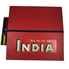 The Royal Game of India Board Game 1940 Parker Bro. 4 Players Complete