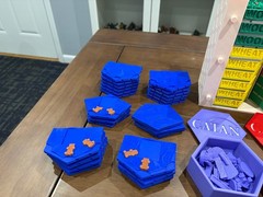 Settlers of Catan 5/6 PLAYER Base Board Game with Magnets 3D Printed