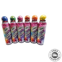 Elegant 6-Count Mixed Color Dauber Set with Real Glitter – Perfect for Crafts