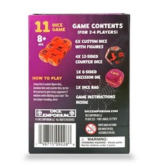 for Ages 8+ – Fast-Paced Family Games with Custom 6 Sided Dice, Witch Counter…