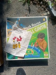 Vintage RARE 1973 Ideal Toys Hank Aaron Baseball Game