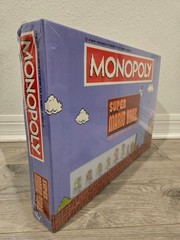 Monopoly Super Mario Bros Collector’s Edition 8-Bit Board Game New