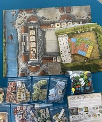 Forum Trajanum Board Game by Stefan Feld 2018 Stronghold Games, Complete!