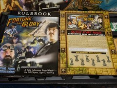 Fortune & Glory The Cliffhanger Adventure Board Game COMPLETE First Edition FFP