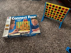 1986 Vintage CONNECT FOUR Game Milton Bradley 99% Complete – Only Missing Manual