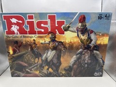 2015 RISK Board Game Sealed Contents Never Played THE GAME OF STRATEGIC CONQUEST