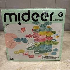 82 Pcs Mideer Tower Balance Stacking Educational Blocks Kids Game New & Sealed