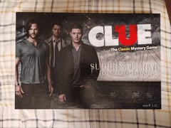 SUPERNATURAL CLUE GAME OPENED BUT NEVER PLAYED SAM DEAN CASS CROWLEY