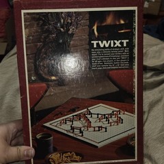 Vintage 3M Twixt Strategy Theme Board Game 1962 2 Players Ages 17 Years & Up