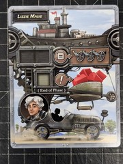 Steampunk Rally Board Game Promo – Lizzie Magie – Unplayed