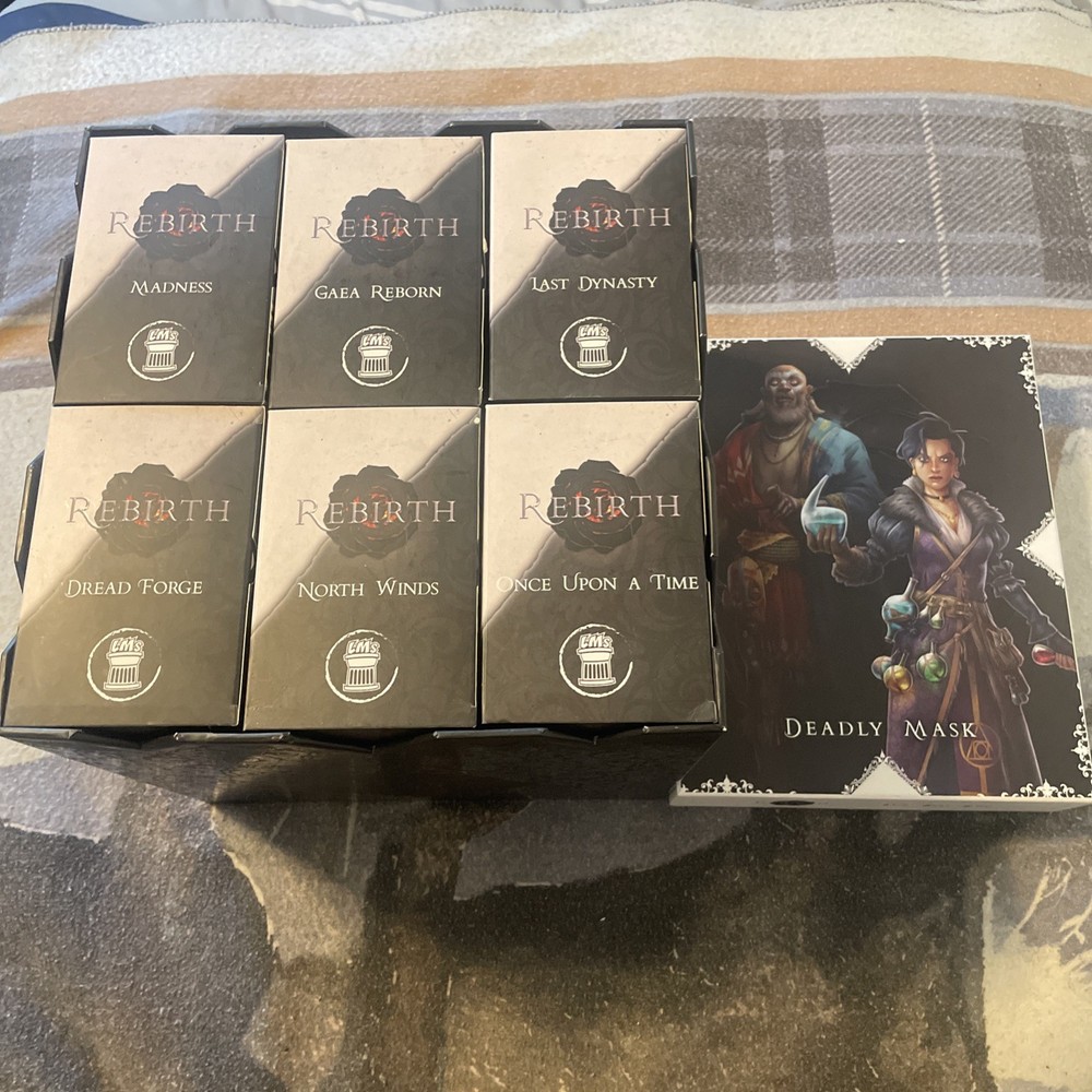 Black Rose Wars Rebirth Rotas Deadly Mask Expansion & Gaia Reboen & Dread Forge