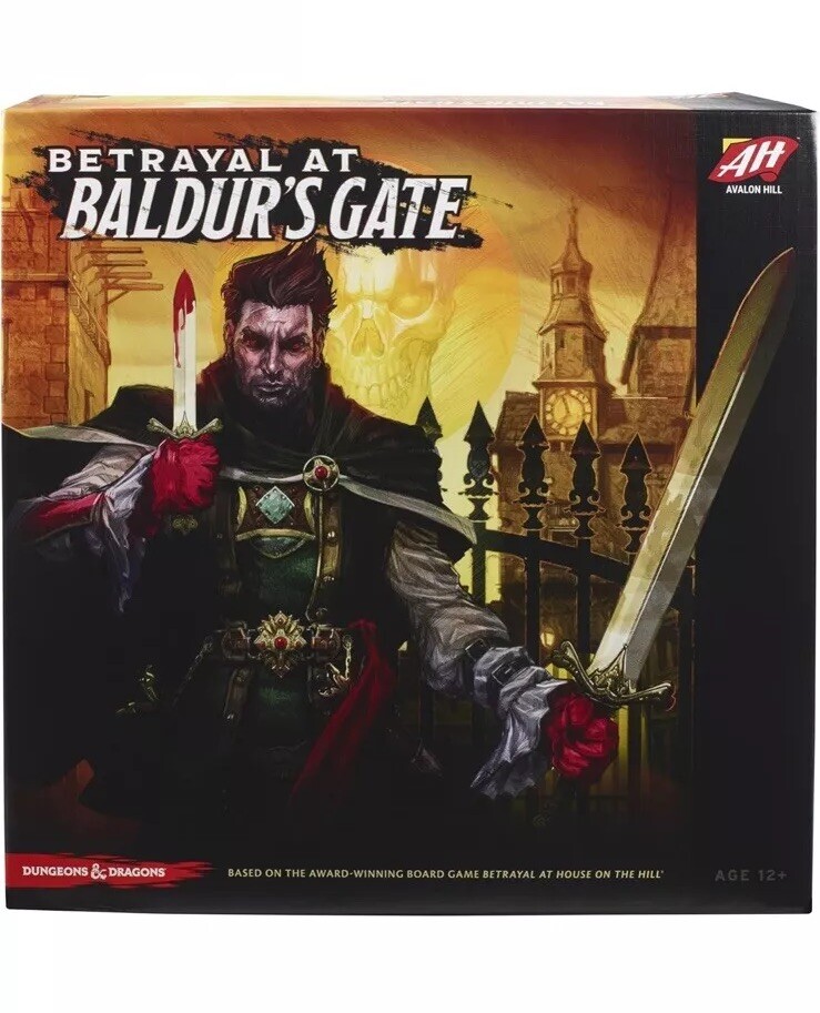Avalon Hill Hasbro Gaming Betrayal at Baldur’s Gate Modular Board Hidden Traitor
