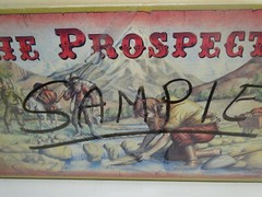 Sample THE PROSPECTOR Vintage Board Game McJay Game Company 1980 USA Rare
